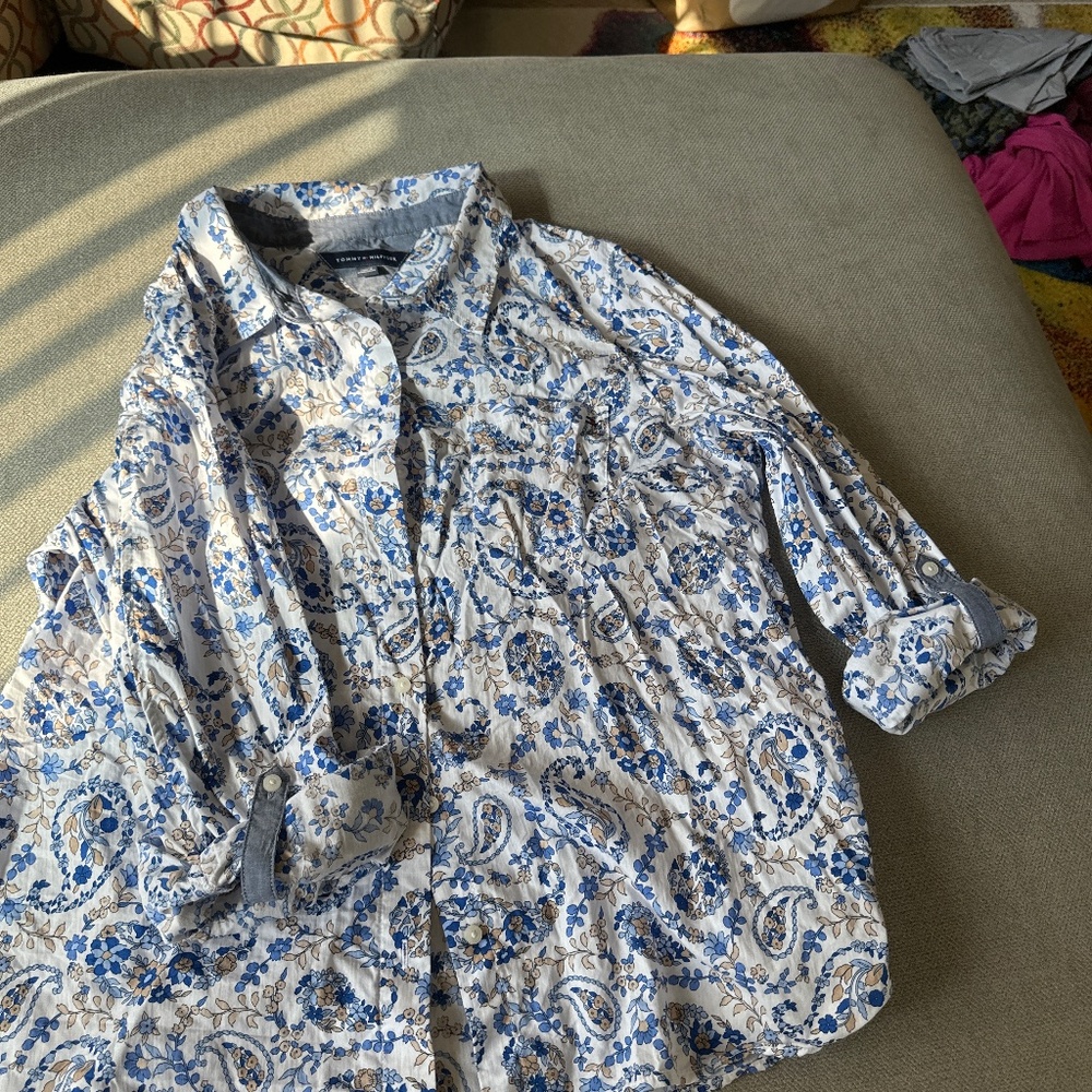 Button front shirt